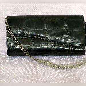 Fantasy Collection leather clutch/shoulder bag